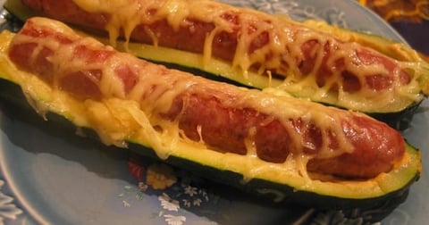 HOT-DOG DE COURGETTE