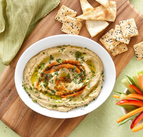 Houmous au Cari Thaï, Lime et Coriandre