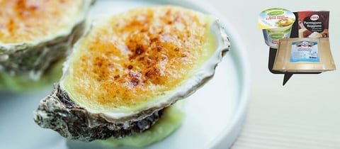 Huîtres Gratinées au Parmesan