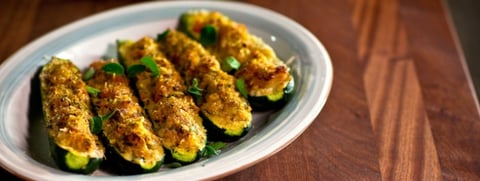 Zucchinis Farcis