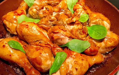 Poulet Doré au Miel