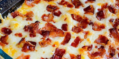 Irrésistible Casserole Poulet-bacon, Sauce Ranch