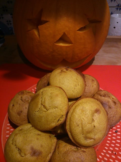 Muffins à la Citrouille et aux Épices