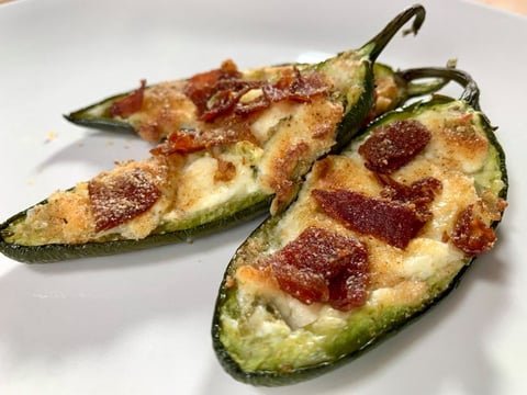 Jalapenos Farcis au Fromage et Prosciutto