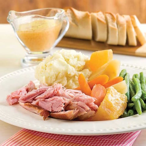 Jambon à L'érable Ananas et Légumes