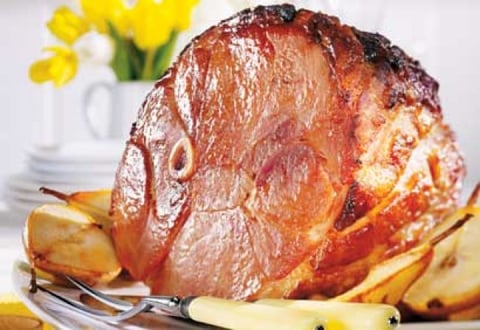 Jambon Glacé à L'érable et au Beurre de Pommes de Coup de Pouce