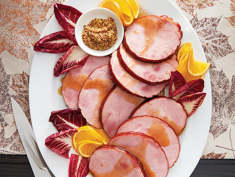 Jambon Laqué au Miel et à la Moutarde