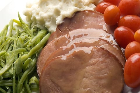 Jambon Toupie Glacé à la Bière et à L’érable