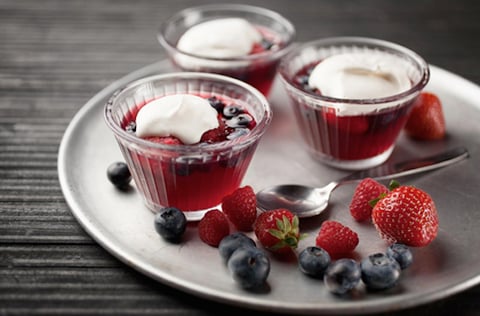 Jello aux Petits Fruits