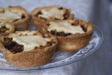 Jolies Mince Pies Pommes, Cannelle & Gingembre {sans gluten, vegan}