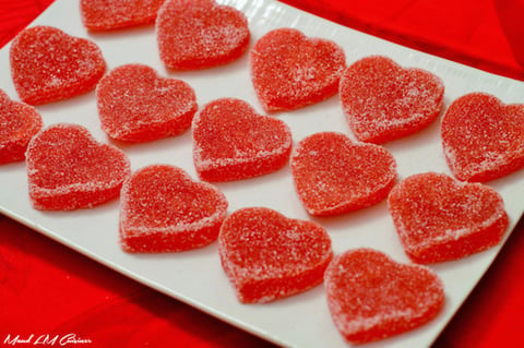Jujubes Maison À La Compote De Pomme Pour La St-Valentin