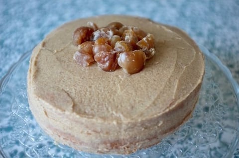 Gâteau Sans Gluten Châtaigne et Marron Glacé