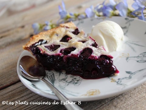 La Tarte aux Bleuets de Matante Cécile