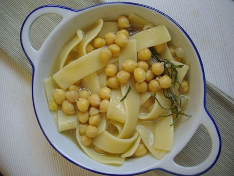 LAGANE AUX POIS CHICHES