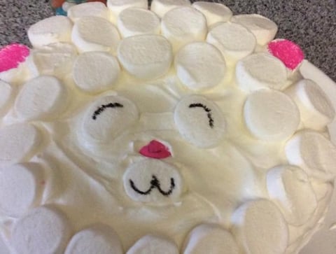 Lambie Pâques Gâteau!