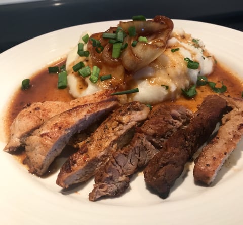 Lanières de Porc Sauce Brune