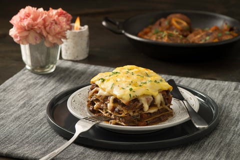 Lasagne à L’effiloché D’osso Buco à la Milanaise Sans Gluten