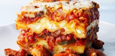 Lasagne au Poulet et aux Légumes