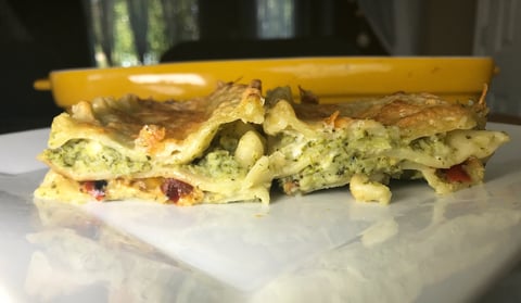 Lasagne Crème de Brocoli