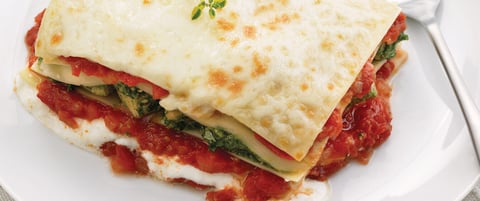 Lasagne Fraîche aux Épinards et au Pesto