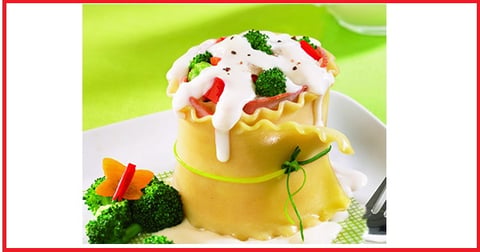 Lasagne Roulée au Jambon