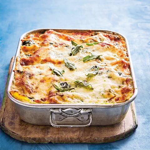 Lasagne Végé aux Épinards et aux Patates Douces