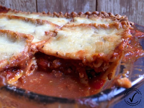 Lasagne Végé aux Lentilles Rouges