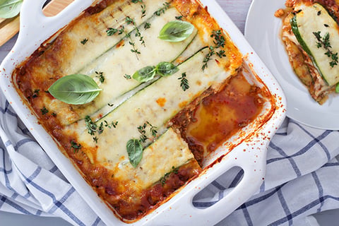 Lasagne Végétarienne aux Courgettes