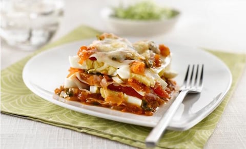 Lasagne Won-ton aux œufs