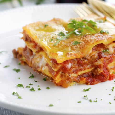LASAGNES À LA BOLOGNAISE