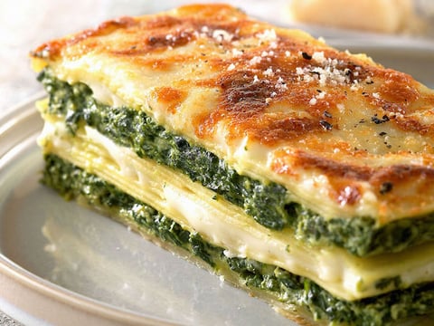 Lasagnes Ricotta-Épinards