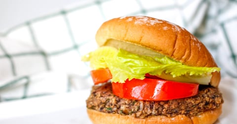 Le Burger Haricots Noirs