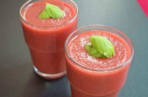 Le cocktail pastèque Framboises La Recette Rafraîchissante