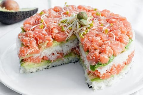 Le Gâteau aux Sushis