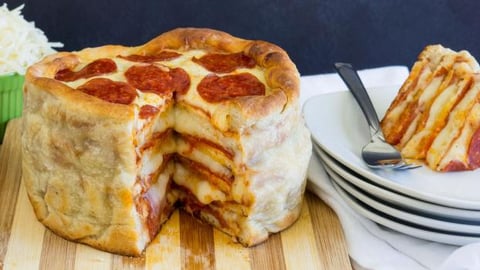 Décadente du Jour Le Gâteau Pizza