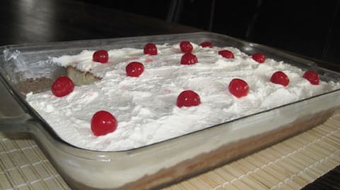 Le gâteau Trois Laits...