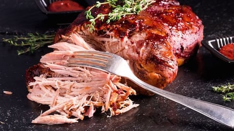 (LE MEILLEUR) PORC EFFILOCHÉ À LA MIJOTEUSE