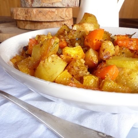 Légumes D’automne Rôtis sans Gluten