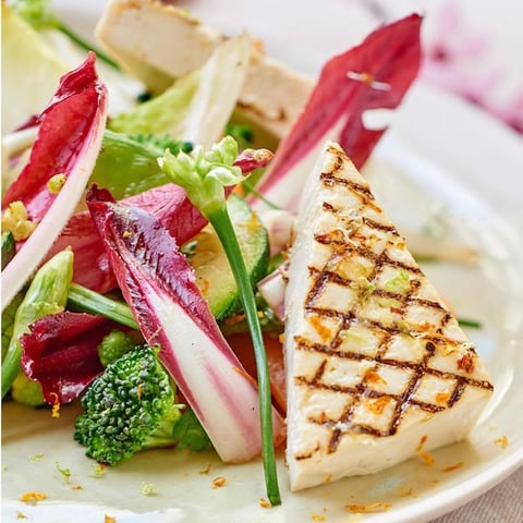 Légumes “O” wok, Tofu Mariné Grillé