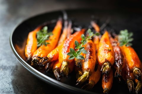 Légumes-racines Glacés à L’érable