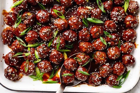 Les Boulettes de Viande Tendres de Mongolie de Saveurs Asiatiques