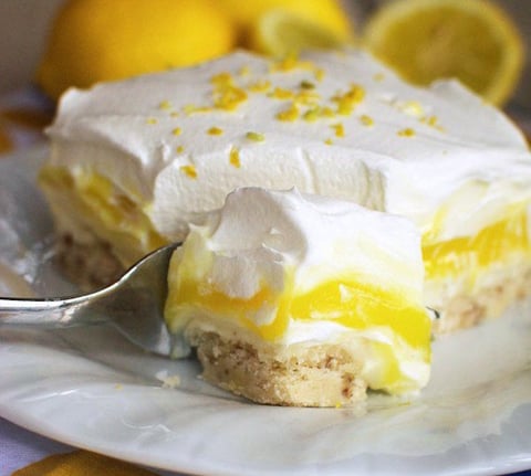 Les Lasagnes Sucrées au Citron et au Mascarpone