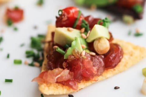 Les Petites Bouchées au Tartare