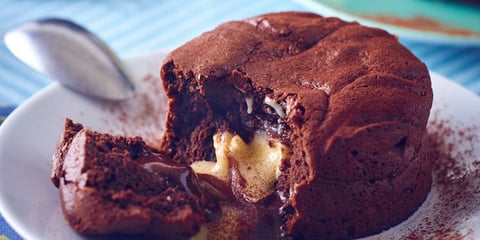 Les Petits Coulants au Chocolat Noir et Blond