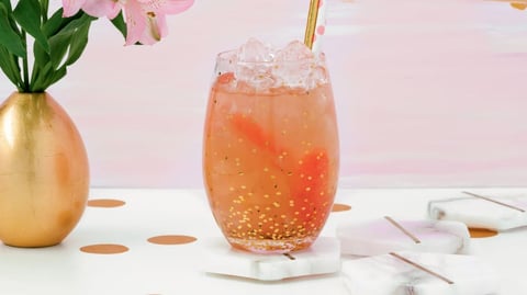Limonade de Pamplemousses Roses, Miel et Menthe