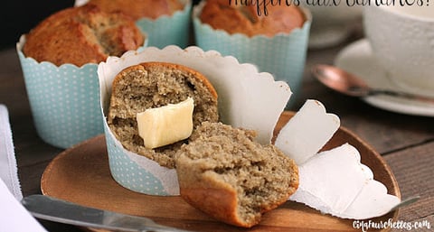 L’INGRÉDIENT MAGIQUE POUR FAIRE LES MEILLEURS MUFFINS AUX BANANES