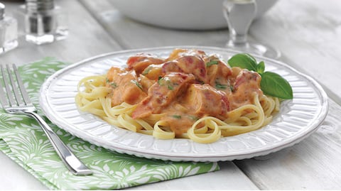 Linguine Parma-Rosa au Homard