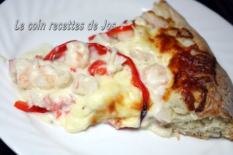 MA PIZZA AUX FRUITS DE MER