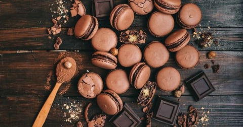 Macaron Géant au Chocolat