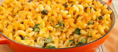 Macaroni au Fromage et au Brocoli